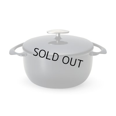 Photo1: Casserole 22cm Navy（4.02qt,3.8ℓ) 