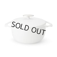Casserole 22cm White（4.02qt,3.8ℓ) 