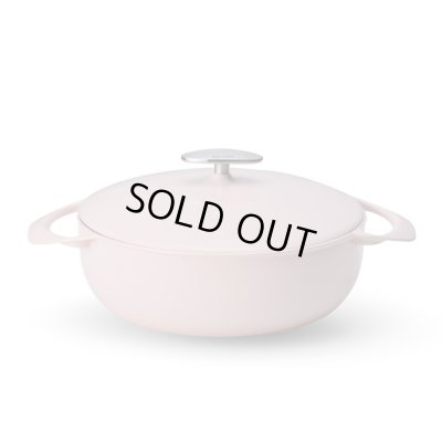 Photo1: Casserole Shallow 24cm Sakura（3.38qt,3.2ℓ) 